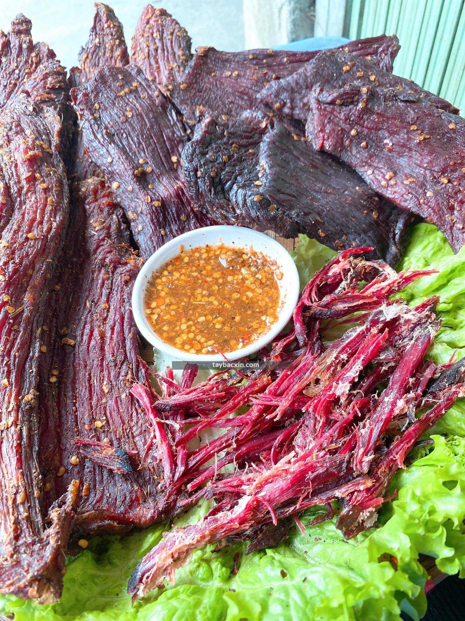 Địa chỉ bán thịt trâu gác bếp tại Bắc Kạn