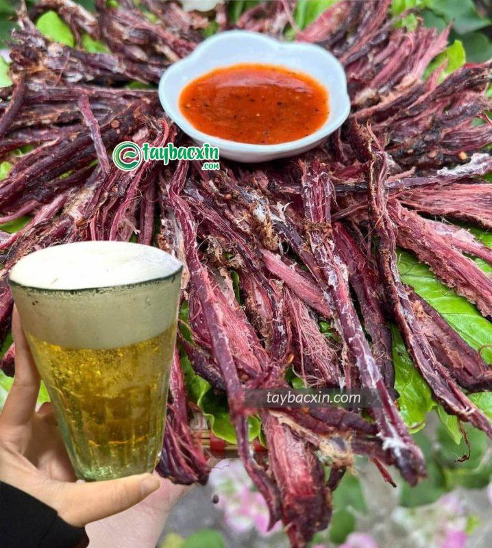 Thịt Trâu Gác Bếp Tại Tây Ninh