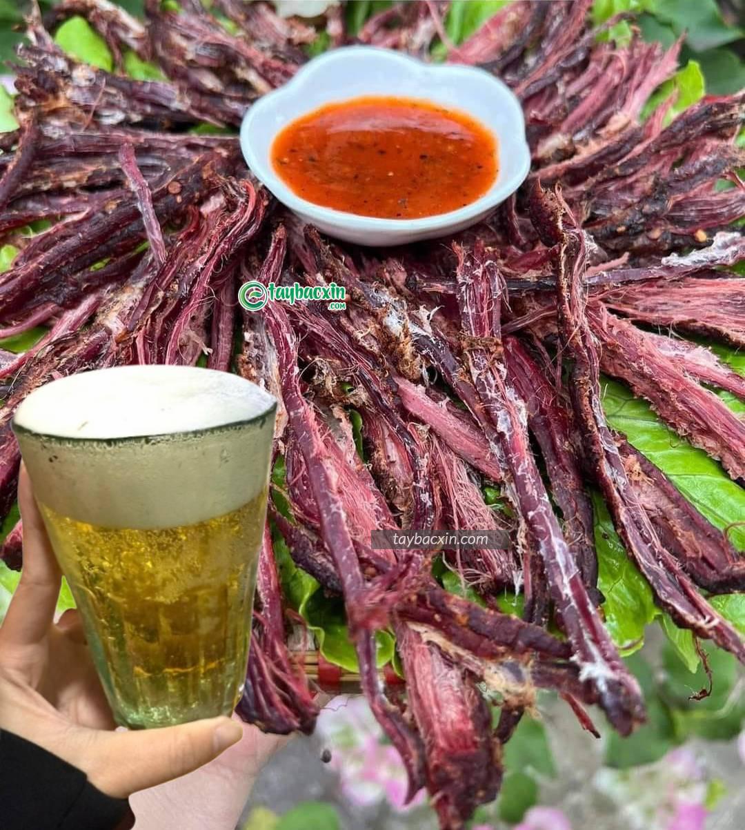 Thịt Trâu Gác Bếp Tại Tây Ninh