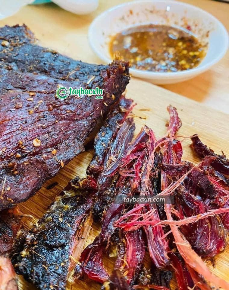 Thịt Trâu Gác Bếp Tại Thái Nguyên