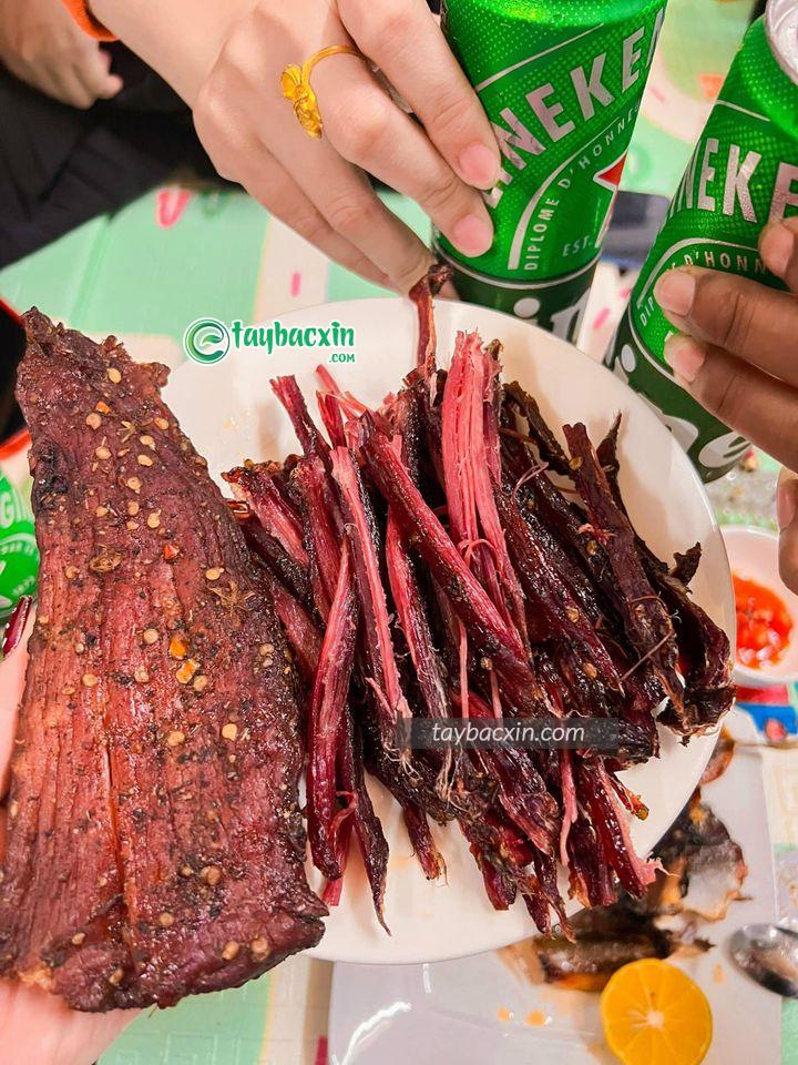 Thịt Trâu Gác Bếp Tại Quảng Ngãi