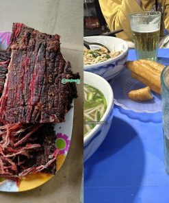 Thịt Trâu Gác Bếp Tại Huế