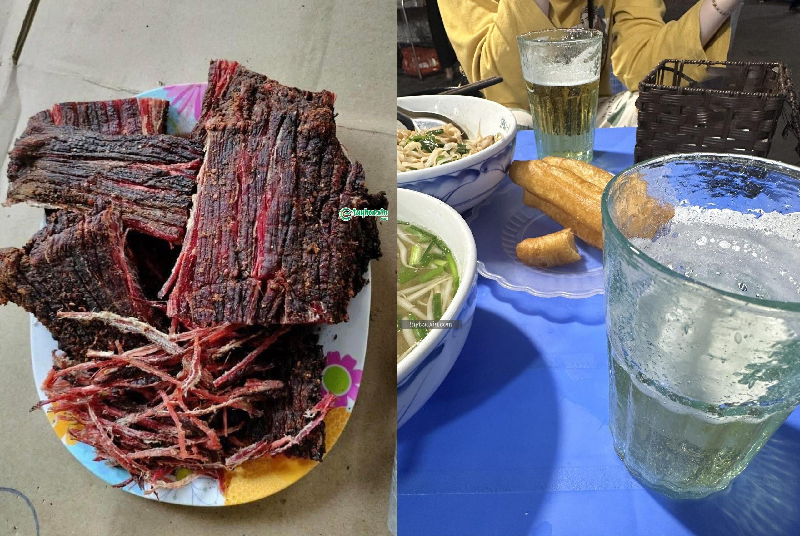 Thịt Trâu Gác Bếp Tại Huế