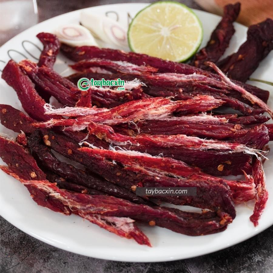 Thịt Trâu Gác Bếp Tại Đồ Sơn