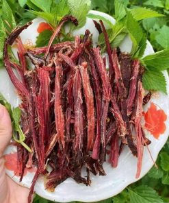 Thịt trâu gác bếp tại Quán Toan