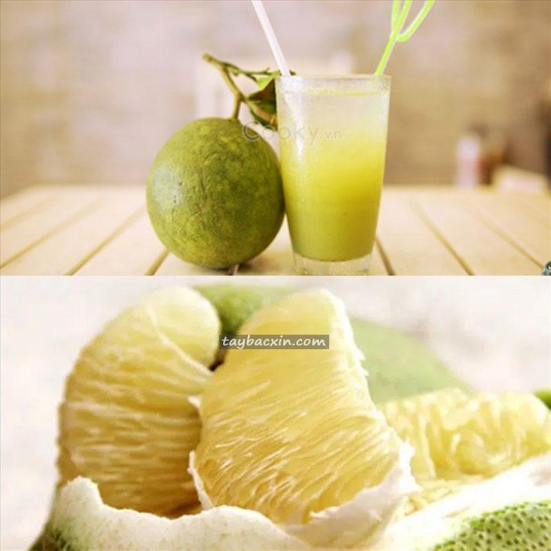 Uống nước ép bưởi pha loãng